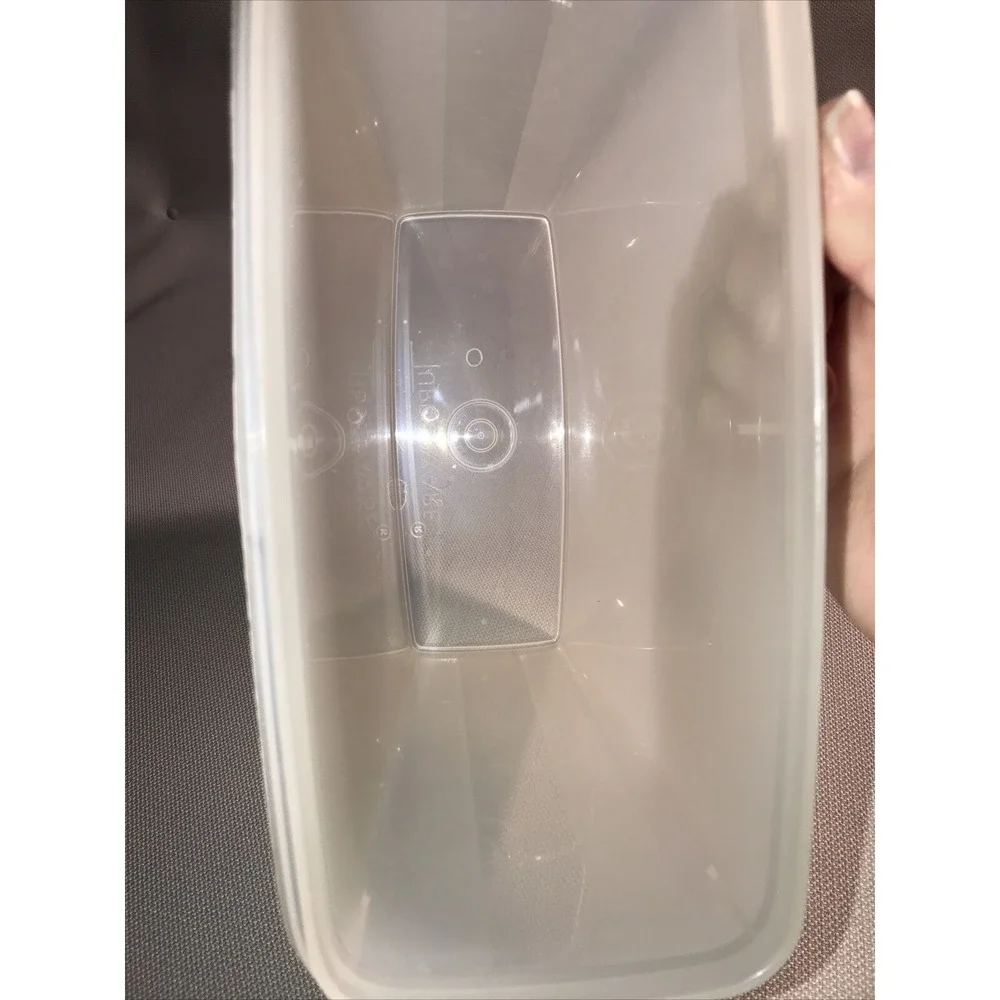 Vintage Tupperware Cereal Storage Container Keeper 469-5 with Brown Lid‎ 471-2